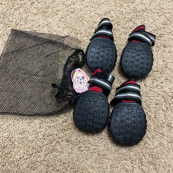 Waterproof Dog Shoes for Various Size Dogs Paw Protectors Shoes 4 Pcs - Picture 6 of 11
